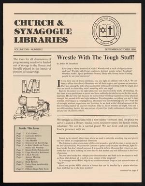 Church & Synagogue Libraries, Volume 24, Number 2, September/October 1990