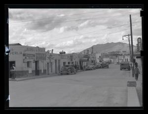 Primary view of object titled '[A busy street in Mexico]'.