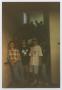 Thumbnail image of item number 1 in: '[Photograph of TAMS students in hallway]'.