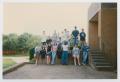 Photograph: [Photograph of TAMS students on loading dock]