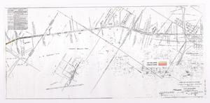 Primary view of object titled 'Right of Way and Track Map Missouri Kansas and Texas Railway of Texas Operated by the Texas Railway of Texas Denton Division'.