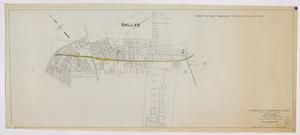 Primary view of object titled 'Southern Pacific Transportation Company Right of Way and Track Map Athens Branch'.