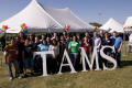 Primary view of [TAMS alumni at 2008 UNT Homecoming]