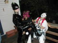 Photograph: [Cat Woman and other party guests]