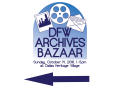 Text: [DFW Archives Bazaar arrow poster]