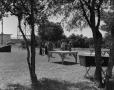 Primary view of [Men near picnic tables]