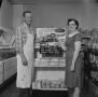 Photograph: [Product display at Hall's Food Store]
