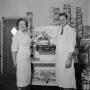 Thumbnail image of item number 1 in: '[Cook Book Cake at Howard's food store]'.