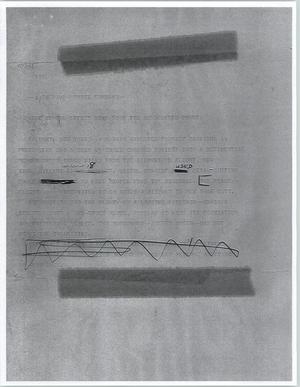 Primary view of object titled '[News Script: Mohawk Airlines crash]'.