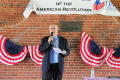 Photograph: [John Anderson speaking at Jester Park]