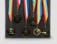 Photograph: [Gold medals for Lory Masters]