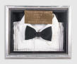 Thumbnail image of item number 1 in: '[Custom shadowbox for bow-tie]'.