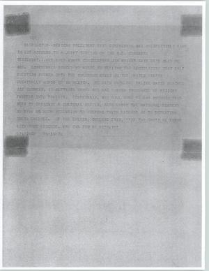 Primary view of object titled '[News Script: Echeverria speech]'.