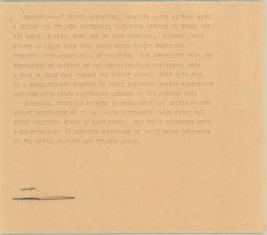 Primary view of object titled '[News Script: 350 air strikes]'.