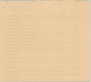 Primary view of object titled '[News Script: New top Texas weather]'.