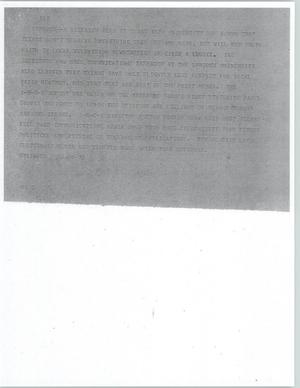 Primary view of object titled '[News Script: Newscasters]'.