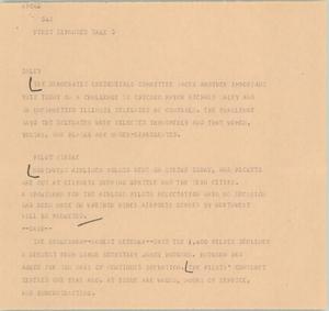 Primary view of object titled '[News Script: Daley]'.