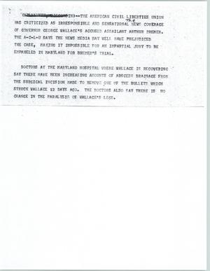 Primary view of object titled '[News Script: ACLU]'.