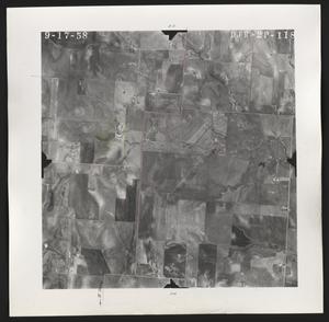 Primary view of object titled '[Aerial Photograph of Denton County, DJR-2P-118]'.
