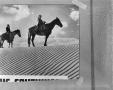 Photograph: [Slide of two people on horses]