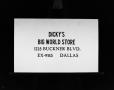 Photograph: [Dicky's Big World Store slides]