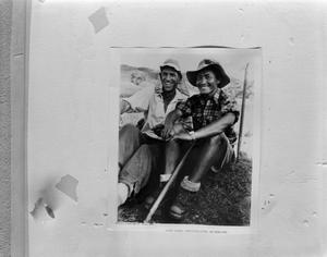 Primary view of object titled '[Photograph of two mountain climbers]'.