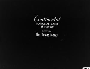 Primary view of object titled '[Photograph of the Continental National Bank slides]'.