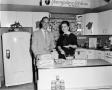 Photograph: [Margaret McDonald and Dale Hart and Cook Book Enriched Bread]