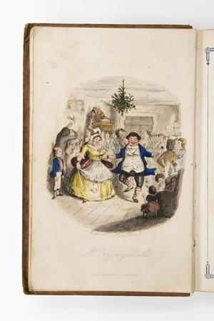 Primary view of object titled '[A Christmas Carol, illustration]'.