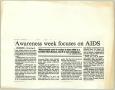 Thumbnail image of item number 3 in: '[Clipping: Volunteers renovate house for AIDS victim]'.