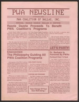 Primary view of object titled 'PWA Newsline, Special Edition'.