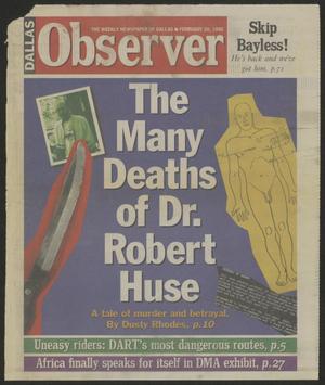 Primary view of object titled '[Clipping: The Many Deaths of Doctor Robert Huse]'.