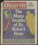 Primary view of [Clipping: The Many Deaths of Doctor Robert Huse]