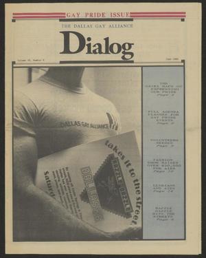 Primary view of object titled 'Dialog, Volume 10, Number 6, June 1986'.