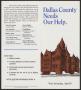 Thumbnail image of item number 4 in: 'Dallas County Needs Our Help.'.