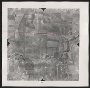 Primary view of object titled '[Aerial Photograph of Denton County, DJR-2P-4]'.