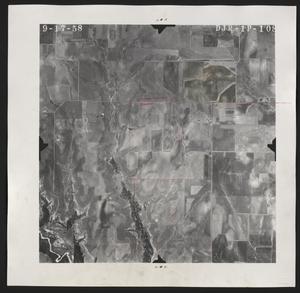 Primary view of object titled '[Aerial Photograph of Denton County, DJR-1P-108]'.