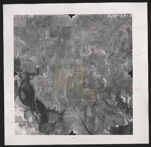 Primary view of object titled '[Aerial Photograph of Denton County, DJR-1P-9]'.