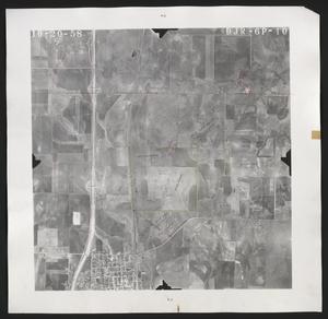 Primary view of object titled '[Aerial Photograph of Denton County, DJR-6P-10]'.