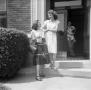 Photograph: [Photograph of Doris Stiles Williams and another woman on the steps o…