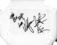 Photograph: [Wolfman Jack's signature]