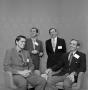 Photograph: [Men laughing on the WBAP set]