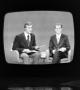 Photograph: [Moody and Andrews on television]