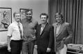 Photograph: [Charley Pride with three men]