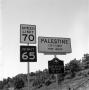 Primary view of [Road signs in Palestine]