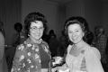 Photograph: [Bobbie Wygant and a person at KXAS party]