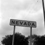 Photograph: [Nevada road sign]
