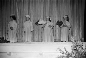Primary view of object titled '[Photograph of a children's graduation ceremony]'.