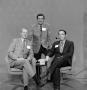 Primary view of [Three men at WBAP]