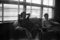 Photograph: [Photograph of a man and a woman on a couch]